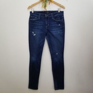 Joe's Jeans The Skinny Fit Distressed Dark Wash 29